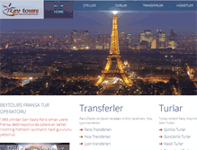 Tablet Screenshot of beytours.com